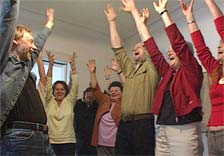 Zum Lachen in den Club